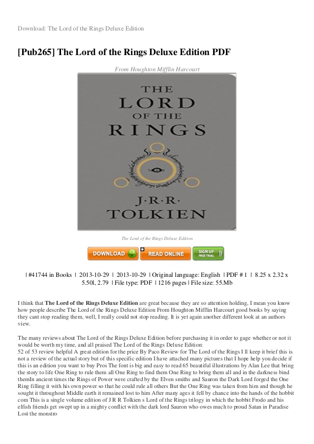 Lord Of The Rings 1 Download In Hindi Whach